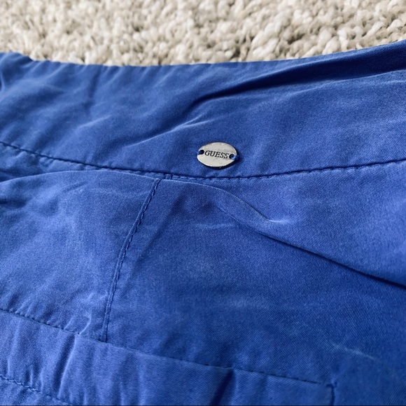 💛4/$20 | GUESS Blue Side Zip Ankle Tie Pants - Picture 6 of 6